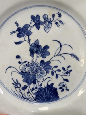 Lot 215 - TWO CHINESE BLUE AND WHITE PLATES
