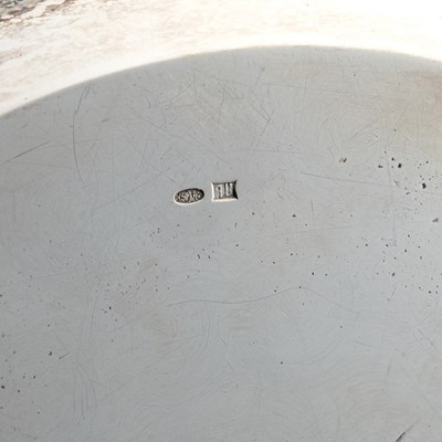 Lot 541 - A RUSSIAN SILVER SALVER