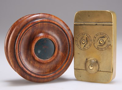 Lot 421 - TWO 19TH CENTURY SNUFF BOXES