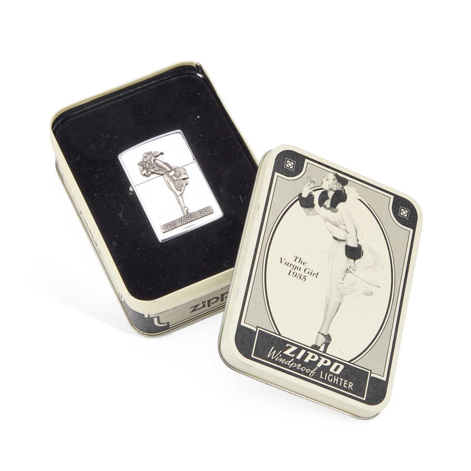 Lot 709 - A ZIPPO VARGA GIRL 1935 LIGHTER