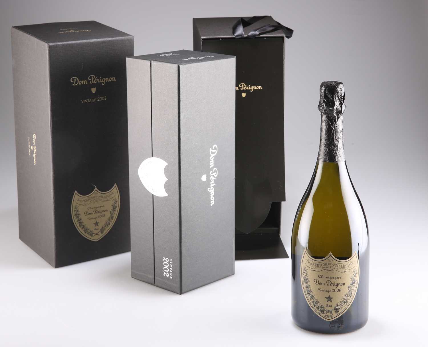 Lot 203 - THREE 750ML BOTTLES OF DOM PERIGNON CHAMPAGNE