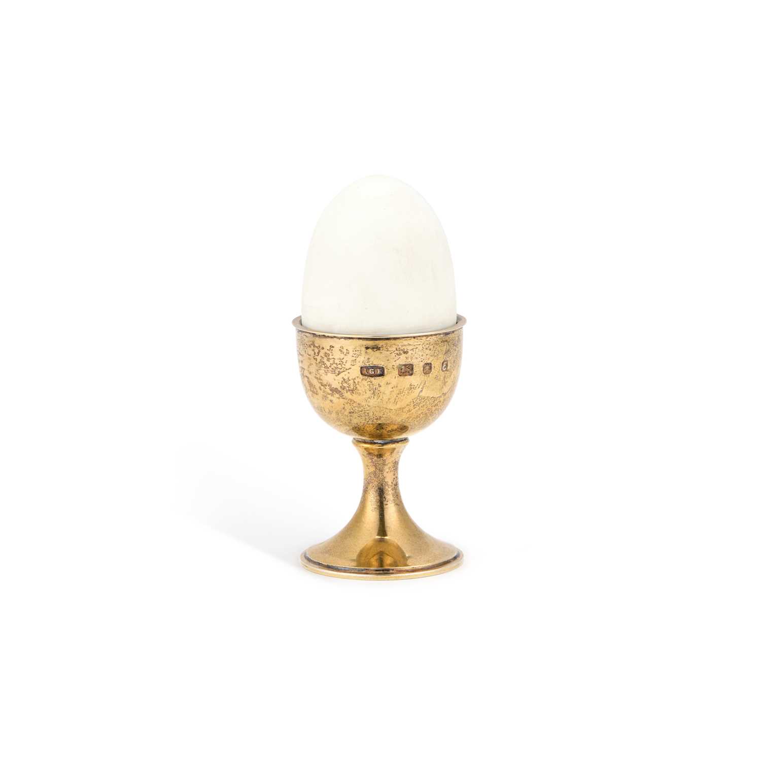 Lot 53 - ANTHONY GORDON ELSON (BORN 1935), AN ELIZABETH II SILVER-GILT AND ENAMEL SURPRISE EGG