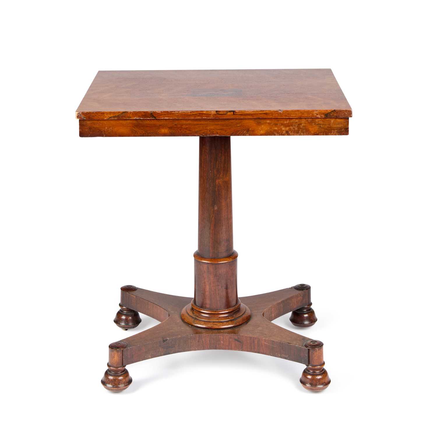 Lot 221 - AN EARLY 19TH CENTURY ROSEWOOD OCCASIONAL TABLE