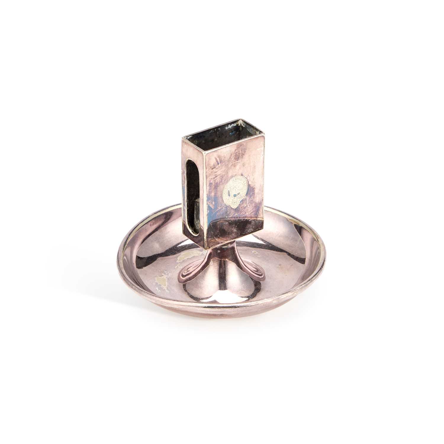 Lot 261 - A MAPPIN & WEBB 'PRINCES PLATE' MATCHBOX