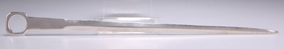 Lot 1178 - A GEORGE III SILVER MEAT SKEWER