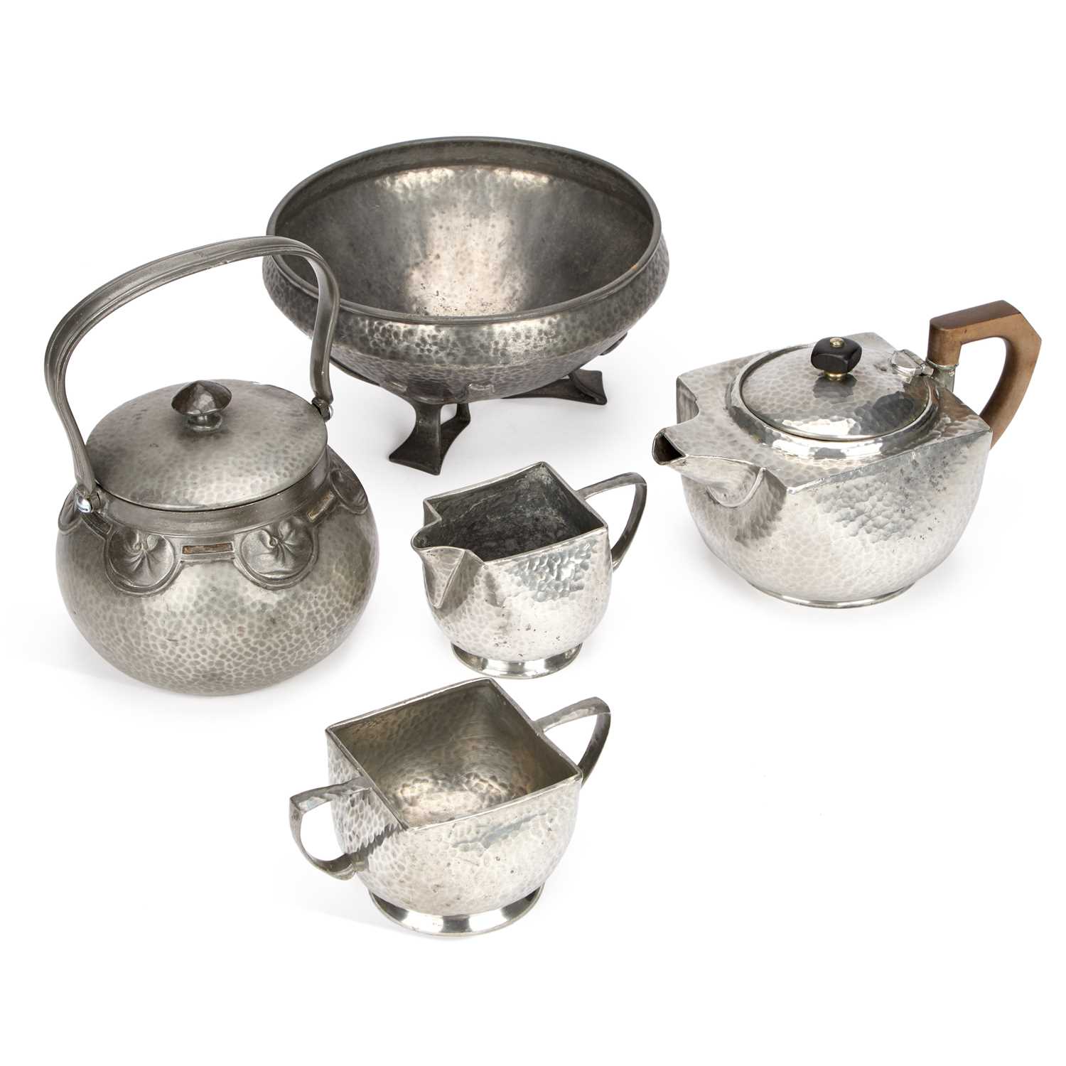 Lot 205 - A GROUP OF LIBERTY & CO TUDRIC PEWTER
