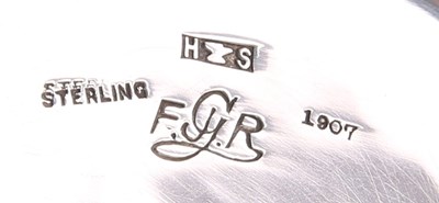 Lot 1021 - AN AMERICAN ARTS AND CRAFTS STERLING SILVER BOWL
