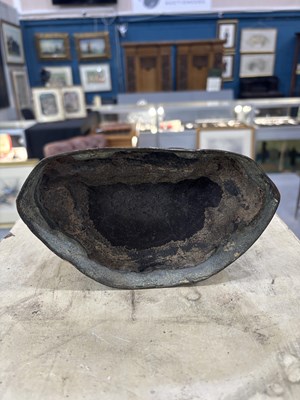 Lot 86 - A BRONZE BUDDHA