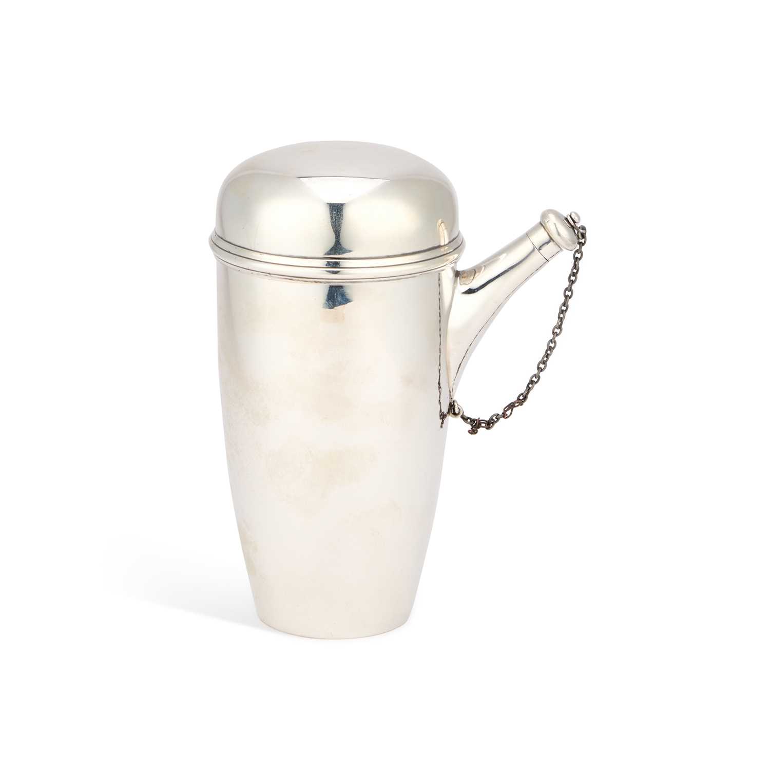 Lot 296 - A CANADIAN STERLING SILVER COCKTAIL SHAKER
