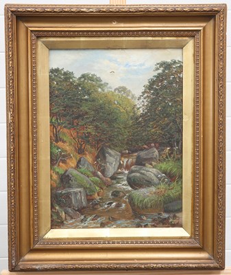 Lot 124 - E.S. ENGLAND, WATERFALL