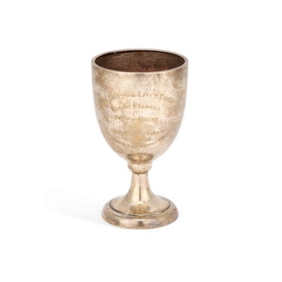 Lot 248 - A LARGE GEORGE VI SILVER GOBLET