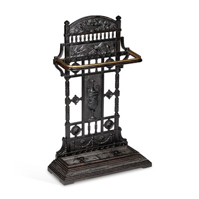 Lot 746 - A VICTORIAN AESTHETIC CAST IRON STICKSTAND