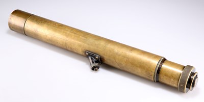 Lot 50 - A WORLD WAR I BRASS GUNSIGHTING TELESCOPE