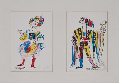 Lot 566 - EMANUELE LUZZATI (1921-2007)