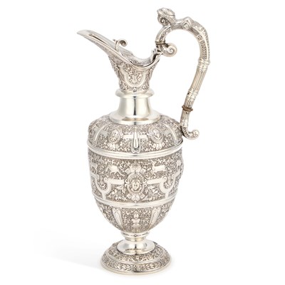 Lot 279 - A VICTORIAN SCOTTISH SILVER EWER