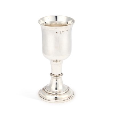 Lot 497 - A GEORGE II SILVER GOBLET