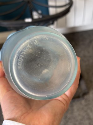 Lot 25 - RENÉ LALIQUE (FRENCH, 1860-1945), A 'CEYLAN' VASE