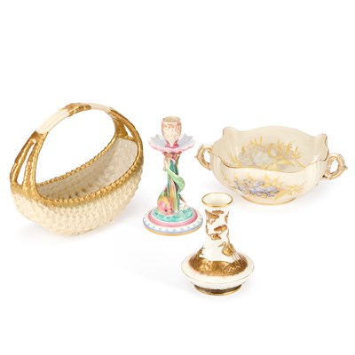 Lot 73 - A GROUP OF ROYAL WORCESTER