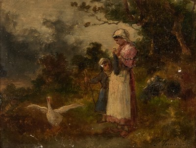 Lot 671 - LATE 19TH CENTURY FRENCH SCHOOL