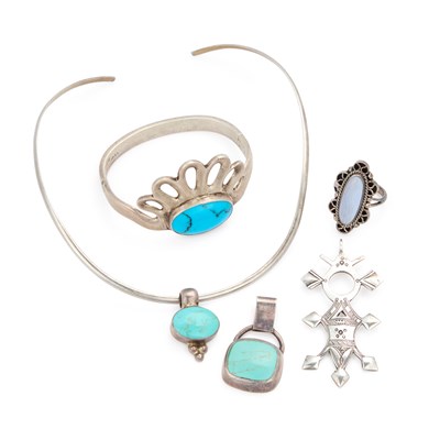 Lot 307 - A GROUP OF MEXICAN JEWELLERY