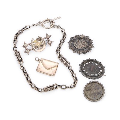 Lot 373 - A COLLECTION OF VICTORIAN AESTHETIC JEWELLERY