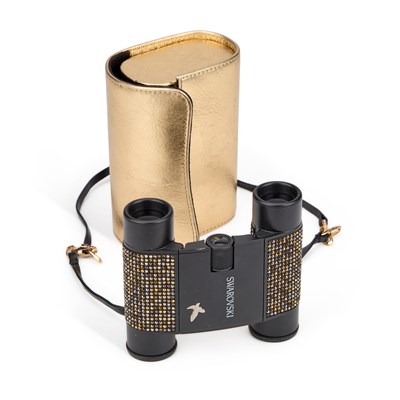 Lot 627 - A PAIR OF SWAROVSKI HABICHT 8X20B IDOMENEO CRYSTAL BINOCULARS