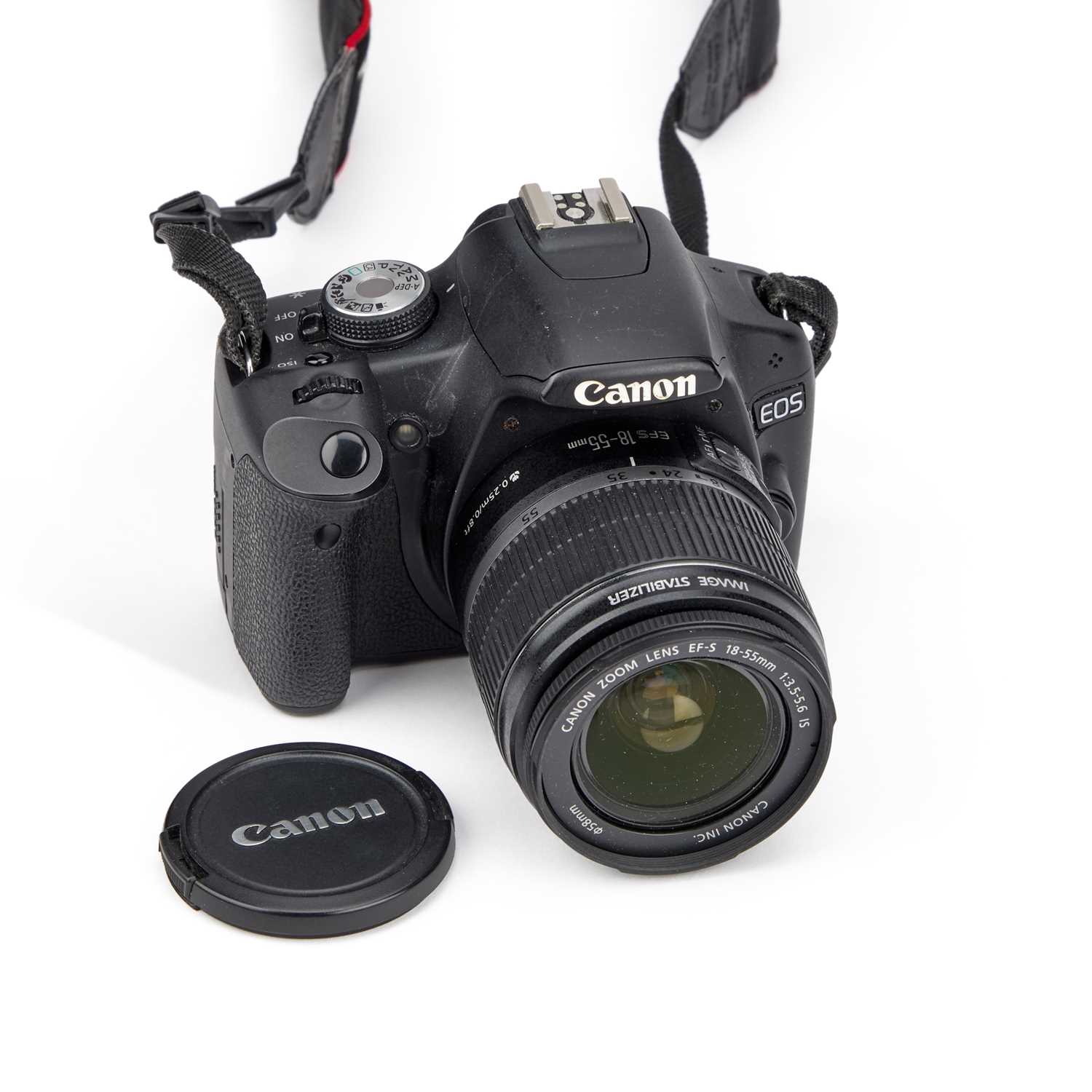 Lot 629 - A CANON EOS 500D DSLR CAMERA
