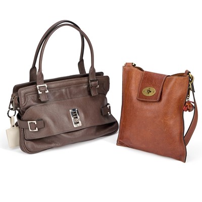 Lot 461 - TWO MULBERRY LEATHER HANDBAGS