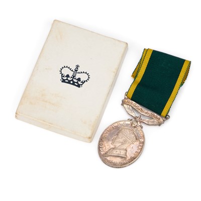 Lot 58 - A GEORGE VI TERRITORIAL EFFICIENCY MEDAL