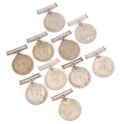 Lot 47 - A GROUP OF SECOND WORLD WAR MEDALS
