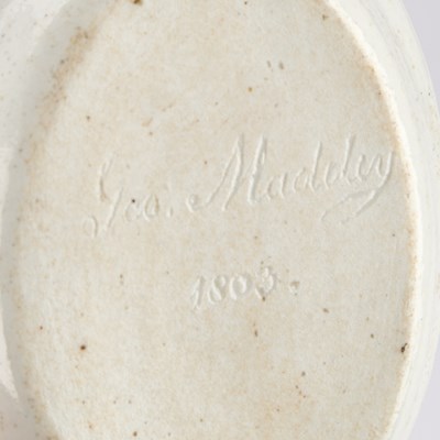 Lot 51 - A RARE BIRMINGHAM PORCELAIN OVAL DISH