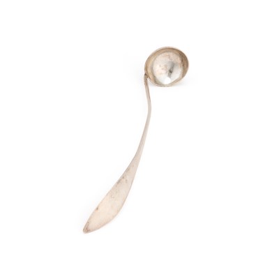 Lot 278 - LIMERICK, A RARE IRISH PROVINCIAL SILVER SMALL LADLE