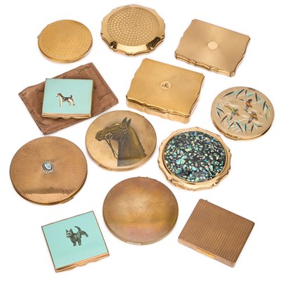 Lot 465 - A GROUP OF STRATTON COMPACTS