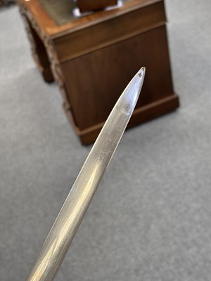 Lot 1 - A SERGEANT'S SCOTTISH BASKET HILT SWORD
