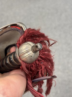 Lot 1 - A SERGEANT'S SCOTTISH BASKET HILT SWORD