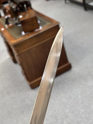 Lot 1 - A SERGEANT'S SCOTTISH BASKET HILT SWORD