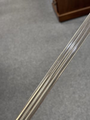 Lot 1 - A SERGEANT'S SCOTTISH BASKET HILT SWORD