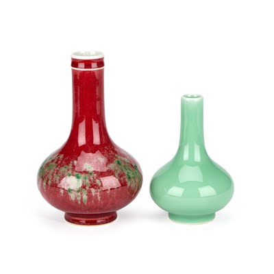 Lot 144 - TWO CHINESE PORCELAIN VASES