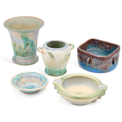 Lot 111 - FIVE PIECES OF BOURNE DENBY POTTERY