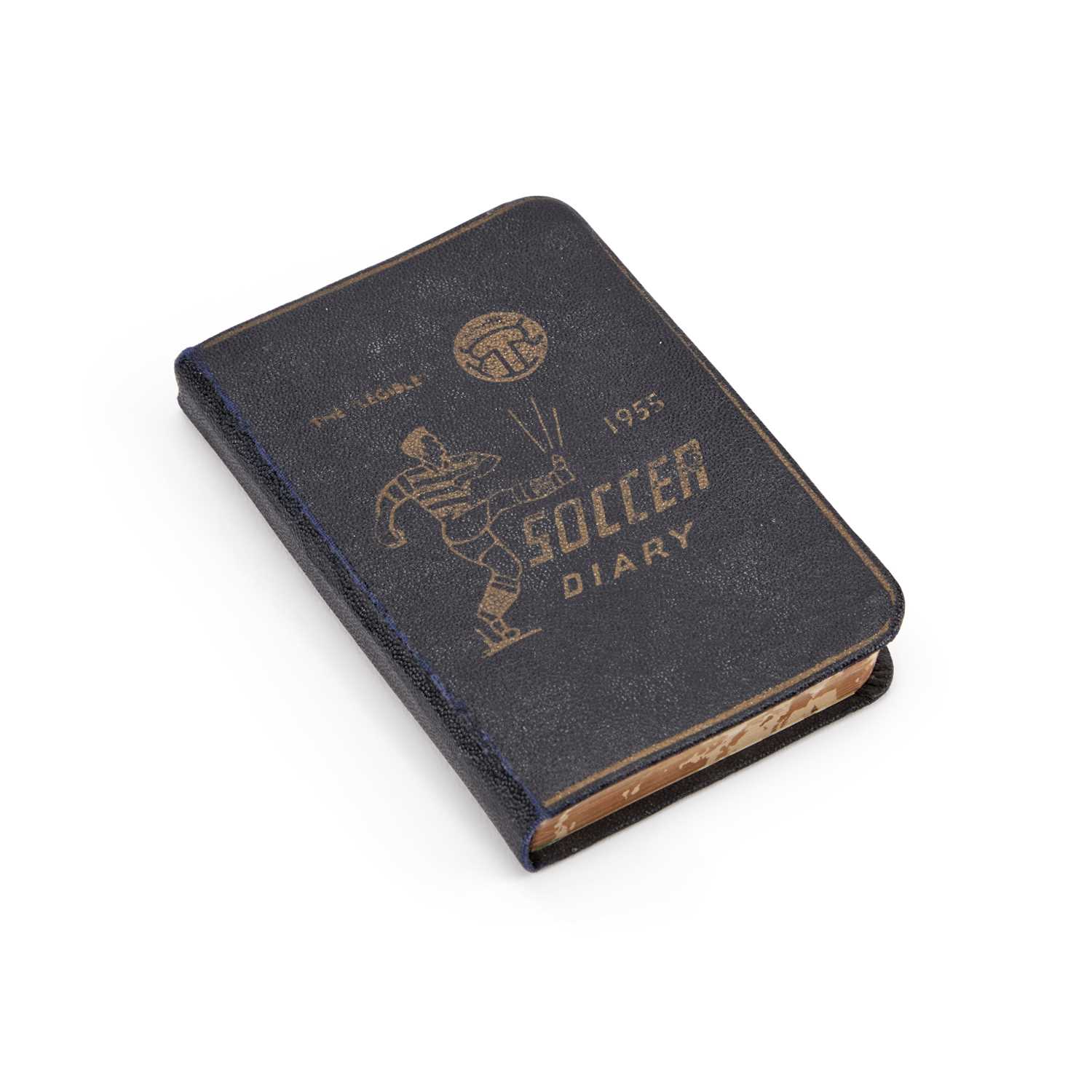 Lot 2 - FOOTBALL INTEREST: AN UNUSED 1955 SOCCER DIARY