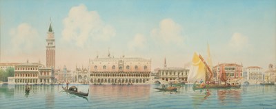 Lot 660 - UMBERTO ONGANIA (ITALIAN 1867-1942)