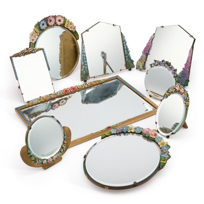 Lot 544 - A GROUP OF 20TH CENTURY BARBOLA MIRRORS