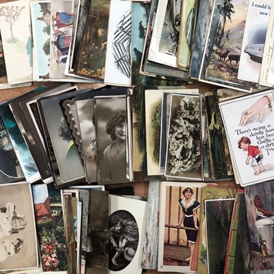 Lot 5 - A LARGE COLLECTION OF 20TH CENTURY AND LATER POSTCARDS