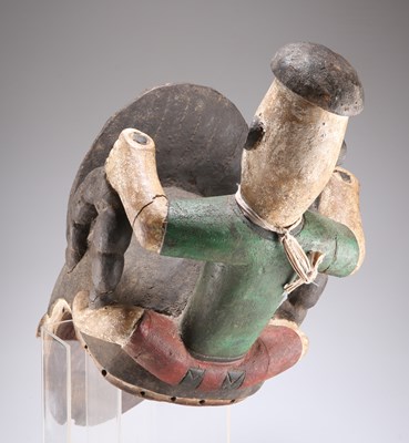 Lot 360 - AN IBO / IGBO HELMET MASK (NIGERIA)