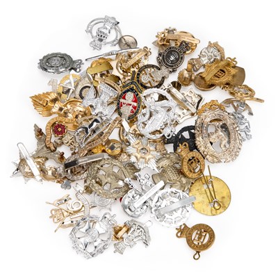 Lot 24 - A GROUP OF STAYBRITE CAP BADGES