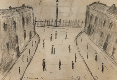 Lot 546 - CIRCLE OF LAURENCE STEPHEN LOWRY (1887-1976)