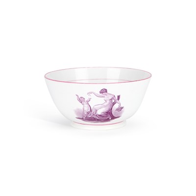Lot 58 - A NEW HALL BOWL