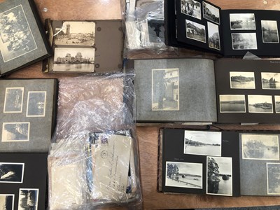 Lot 476 - A COLLECTION OF PHOTOGRAPH ALBUMS AND EPHEMERA