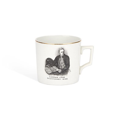Lot 61 - A CAPTAIN JAMES COOK BICENTENARY MUG