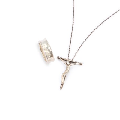 Lot 475 - TIFFANY & CO, TWO ITEMS OF JEWELLERY